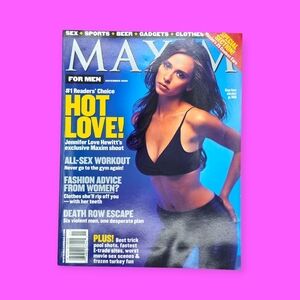 Vintage Maxim Magazine November 1999 Jennifer Love Hewitt Cover Issue